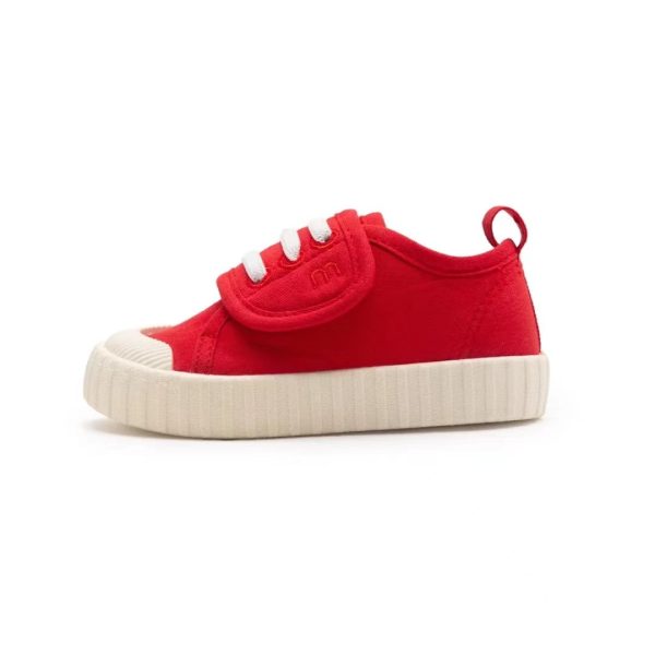 169-Red sneakers for girls aged 5-7 - Image 2