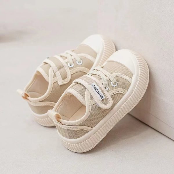 171-Coffee colored sneakers for 5-7 year old boys - Image 3
